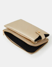 Metallic Multipocket Phone Bag, , large