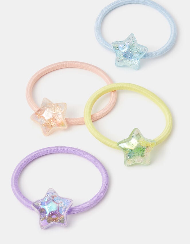 4-Pack Star Hair Bands, , large