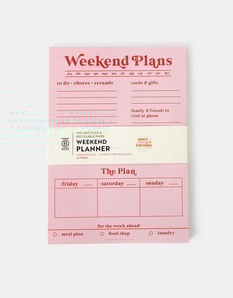 Good Tuesday Weekend Plans Pad A5, , large