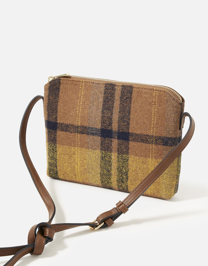 Carrie Check Cross-Body Bag, , large