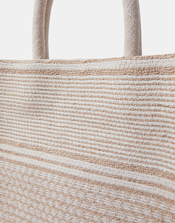 Woven Book Tote Bag, , large