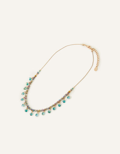 Gem Drop Collar Necklace, , large