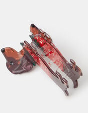 Christmas Sausage Dog Claw Clip, , large