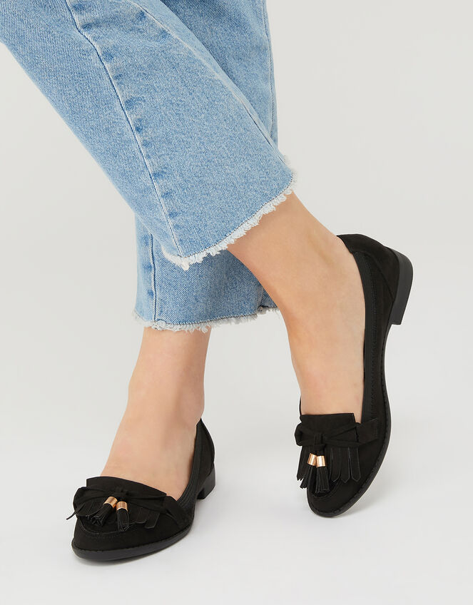 Elasticated Latimer Loafer, Black (BLACK), large