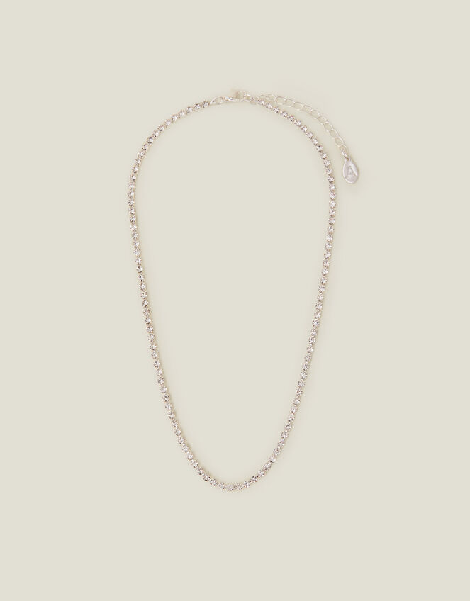 Cupchain Crystal Tennis Necklace, , large