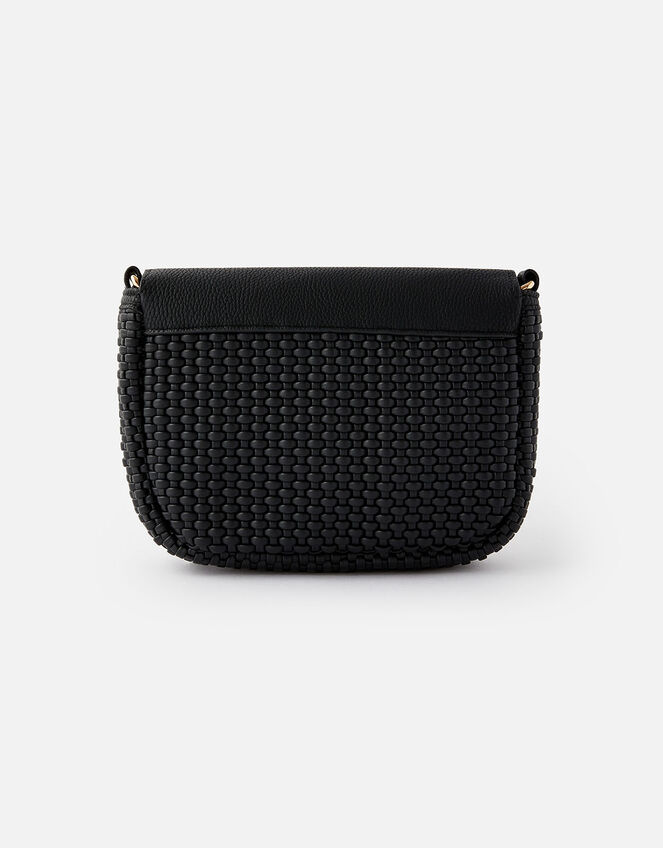 Leanne Weave Cross-Body Bag , Black (BLACK), large