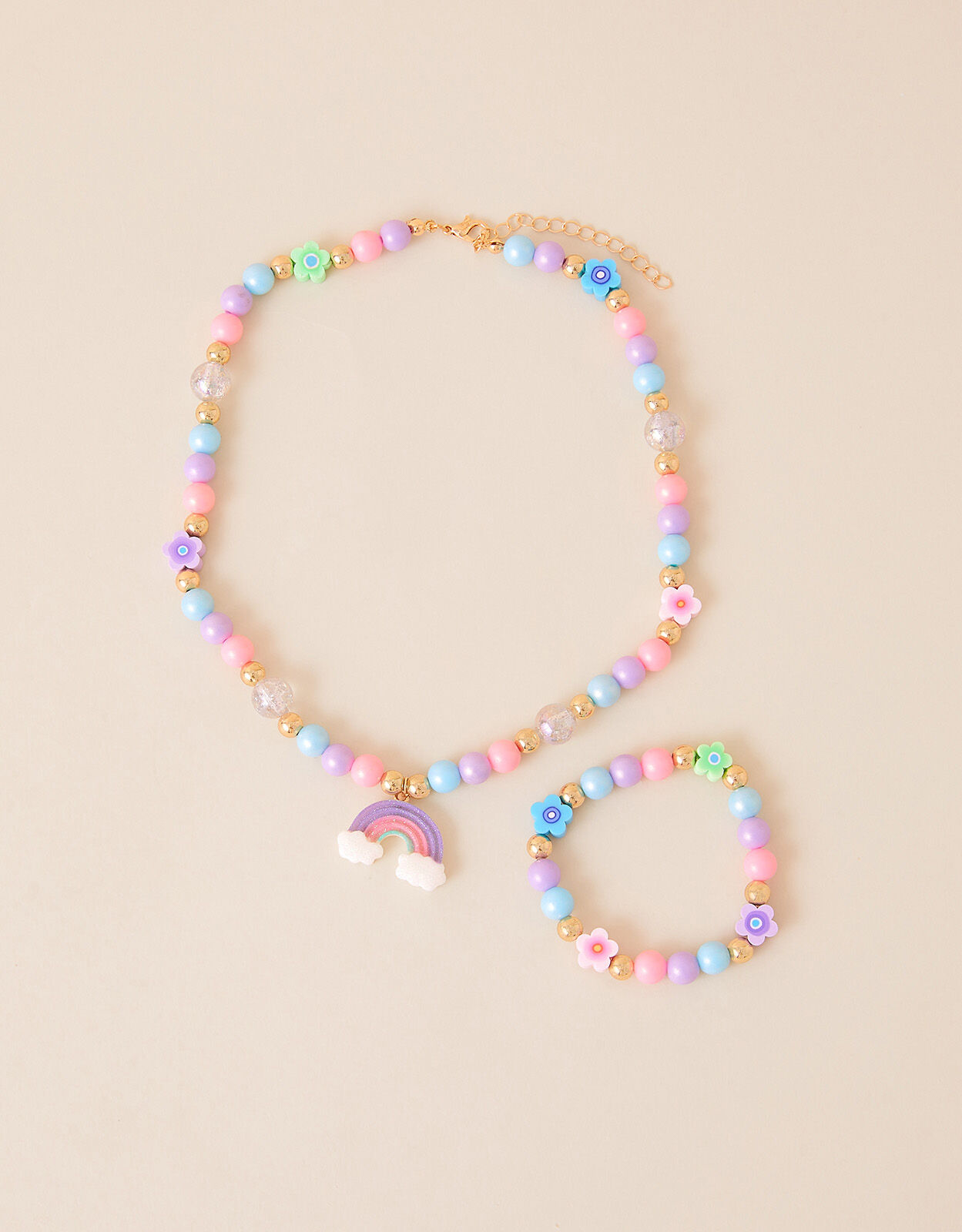 Girls Beaded Jewellery Set