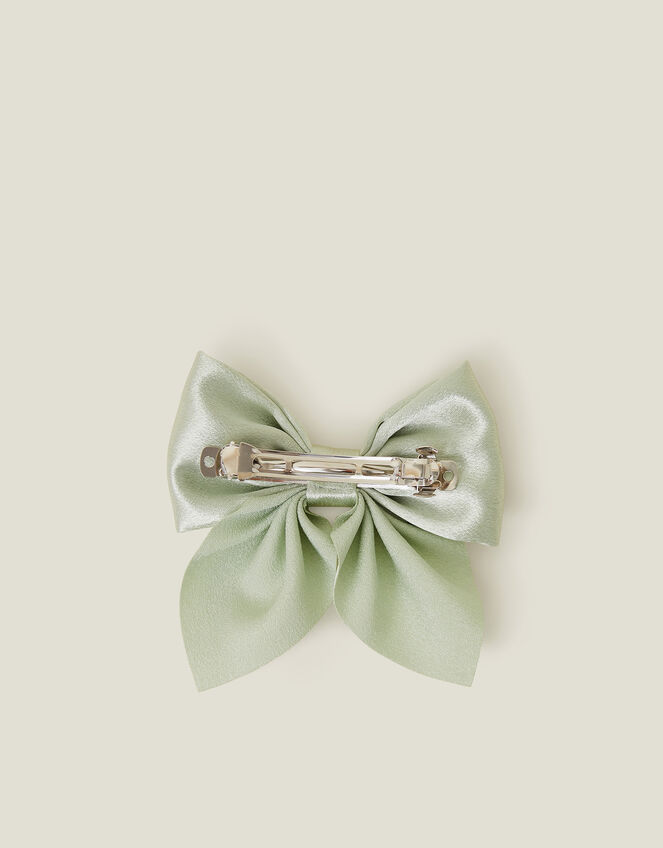 Girls Bow Barrette Hair Clip, , large