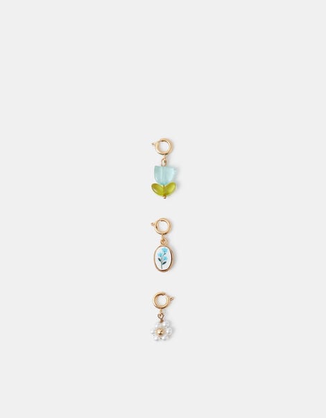 3-Pack Floral Jewellery Charms, , large