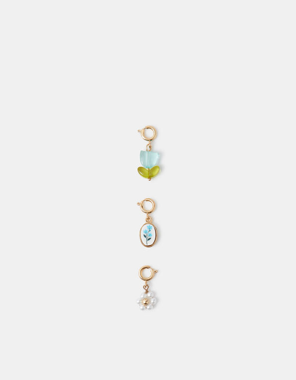 3-Pack Floral Jewellery Charms, , large