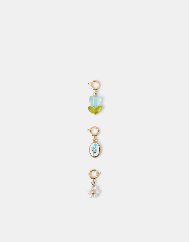 3-Pack Floral Jewellery Charms, , large