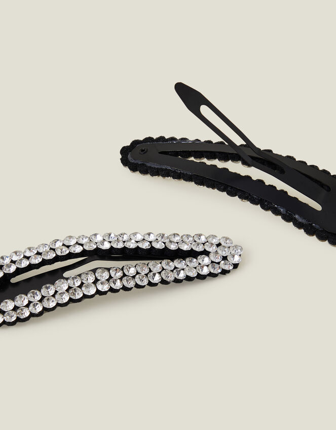 Diamante Hair Clips Set of Two Hair clips Accessorize UK