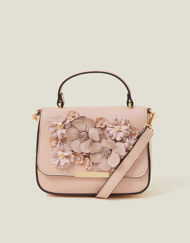 3D Flower Crossbody Bag, , large