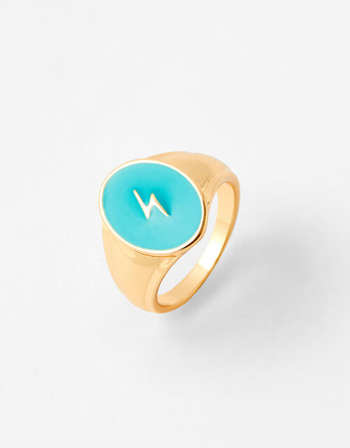Lightning Bolt Ring Gold Rings Accessorize UK