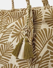 Palm Print Weekend Bag, , large