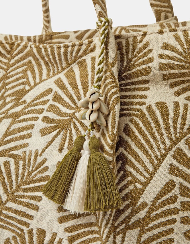 Palm Print Weekend Bag, , large