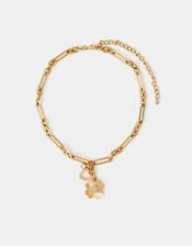 Accessorize x Good Manners Stainless Steel Lucky Charm Necklace​, , large