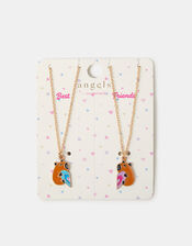 2-Pack Girls BFF Capybara Necklaces, , large