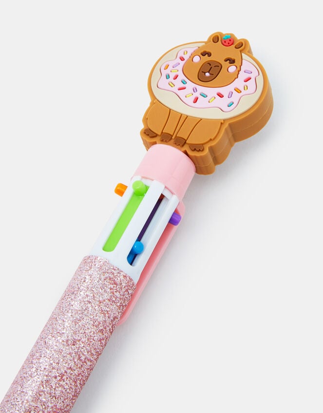 Girls Capybara Multi Colour Pens, , large