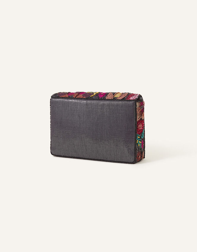 Floral Embellished Clutch, , large