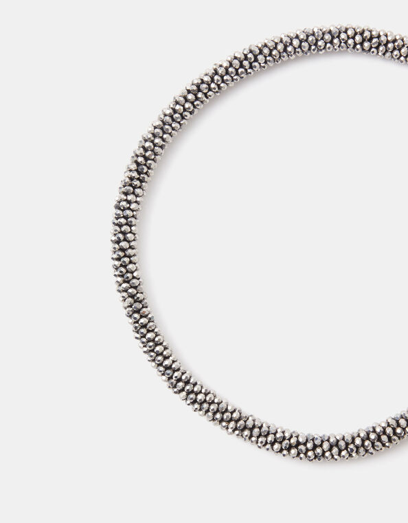 Chunky Bead Collar Necklace, , large