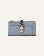 Plait Push Lock Wallet, , large