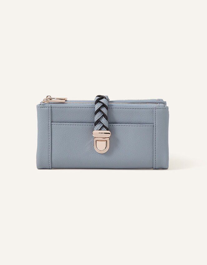 Plait Push Lock Wallet, , large