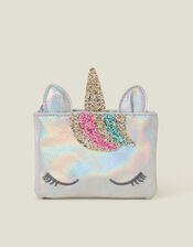 Girls Iridescent Unicorn Purse, , large