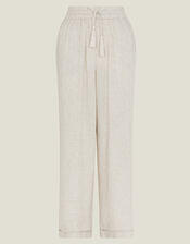 Embroidered Trousers, Camel (BEIGE), large