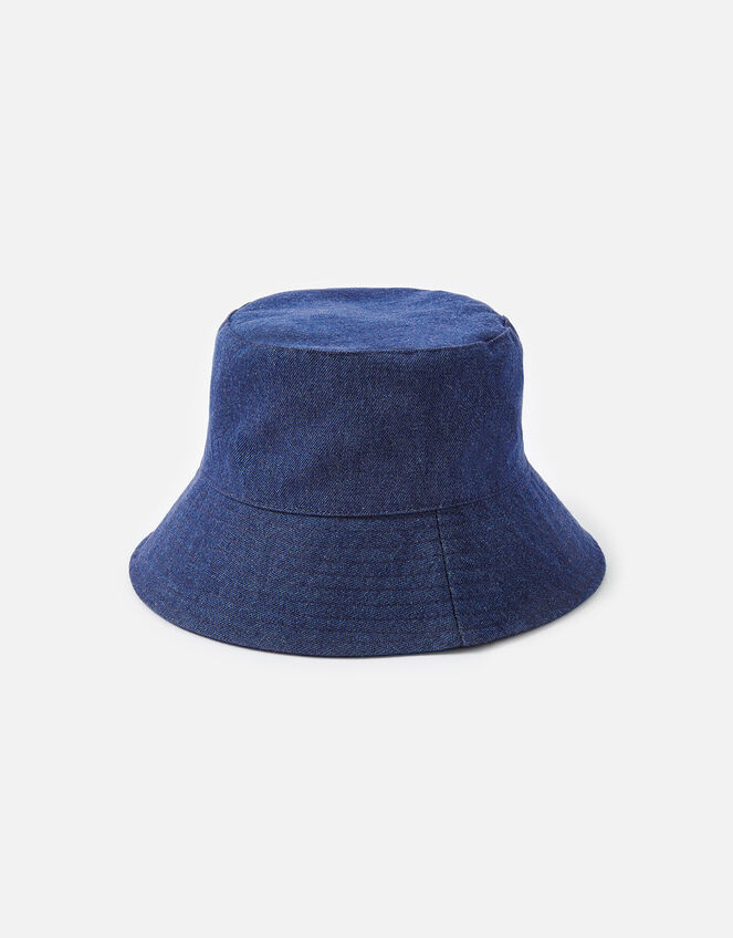 Denim Bucket Hat, , large