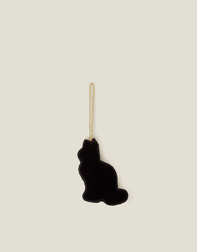 Embellished Cat Christmas Tree Decoration, , large