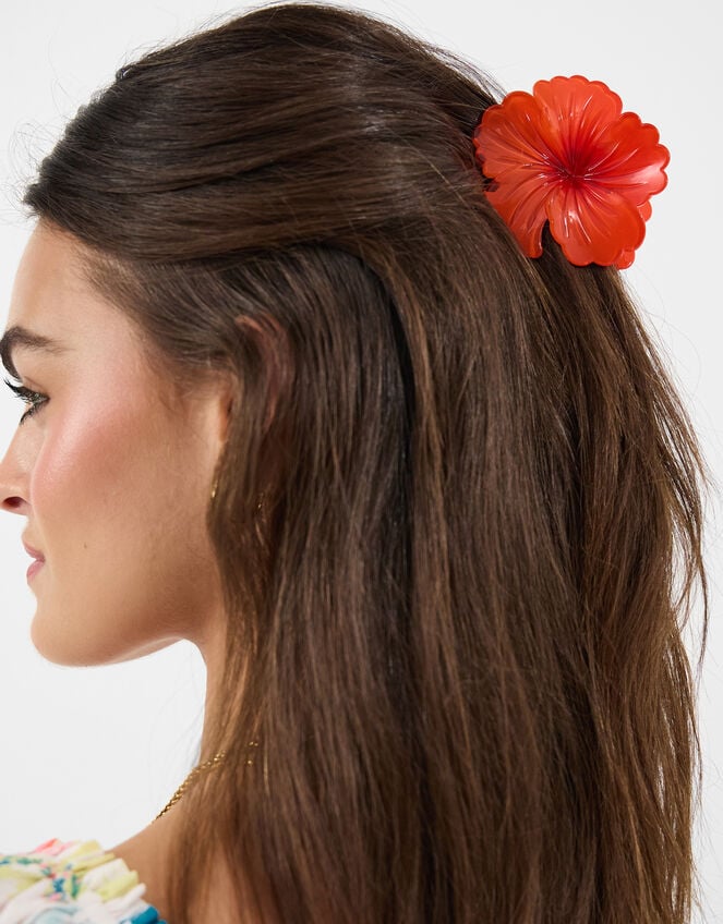 Hibiscus Flower Claw Clip, , large