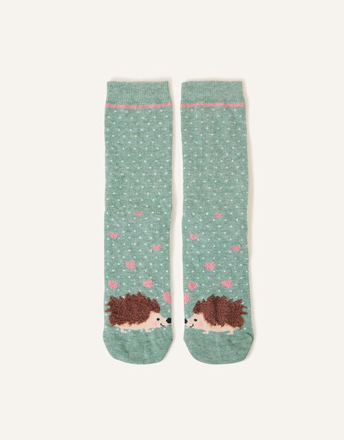 Hedgehogs in Love Socks, , large