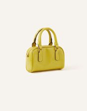 Small Patent Bowler Bag, , large