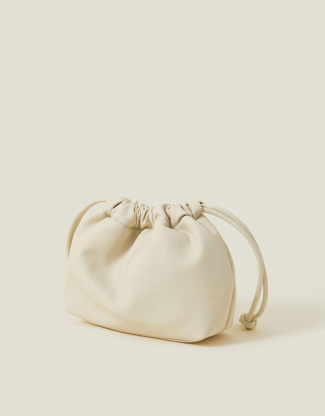 Studded Drawstring Pouch Bag, , large