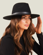 Wool Fedora Hat, , large