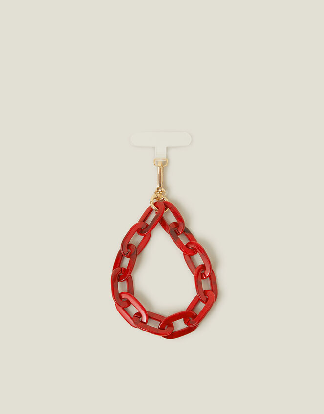 Chunky Resin Chain Phone Wrist Strap, , large
