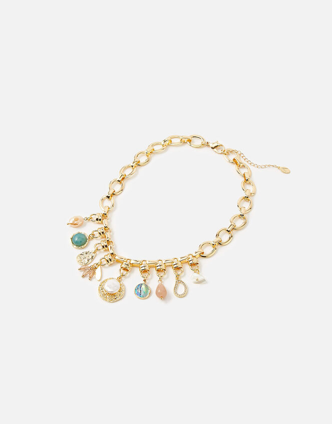 Meadow Muse Charmy Collar Necklace , , large