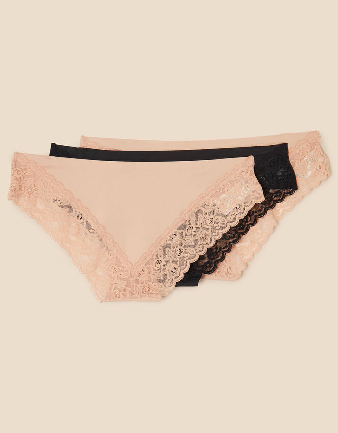 No VPL Brazilian Briefs Set of Three, Multi (ASSORTED), large