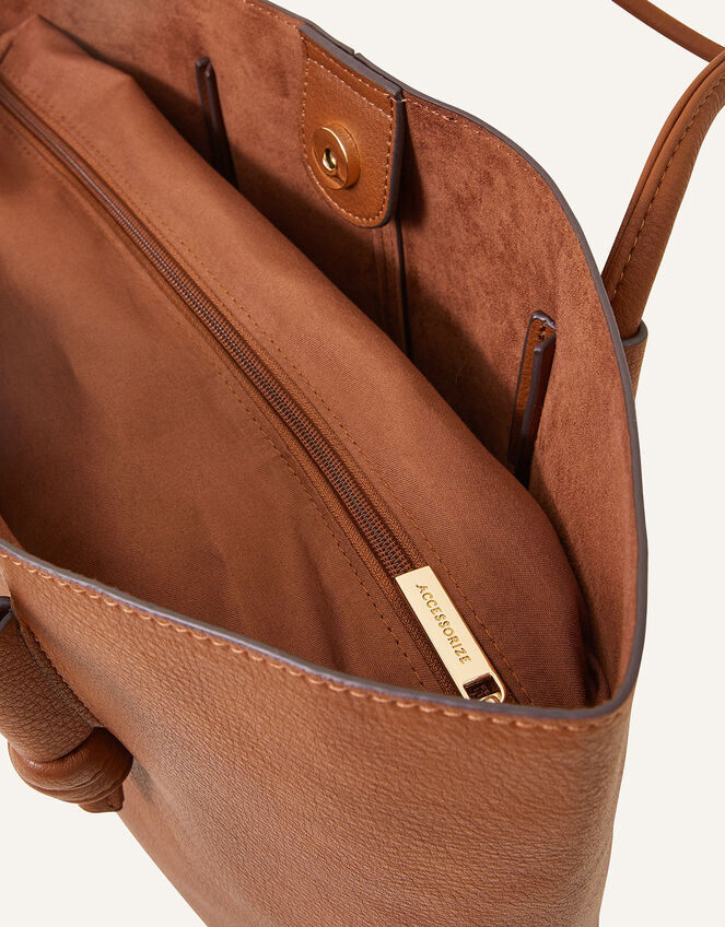 Knot Detail Shoulder Bag, , large