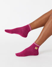 Initial Ankle Socks - M, , large