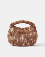 Faux Fur Bambi Bag, , large