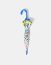 Floss & Rock Girls Fish Print Colour Changing Umbrella, , large
