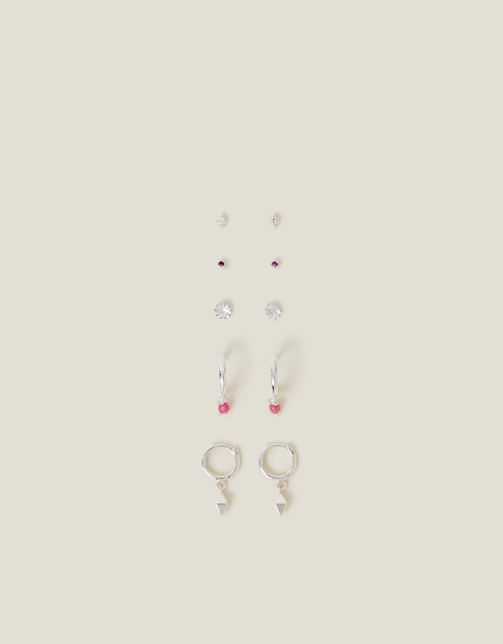 Boucles D'oreilles Argentées Avec Fleur Bleue Et Strass - Modèle E999, Neuves Sans Emballage