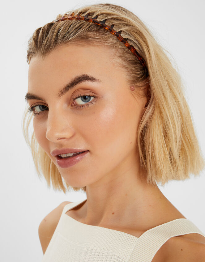 Tort Tooth Comb Headband, , large