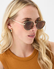 Preppy Metal Sunglasses, , large