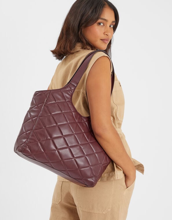 Quilted Shoulder Bag, , large