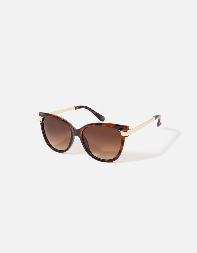 Felicity Metal Detail Sunglasses, , large