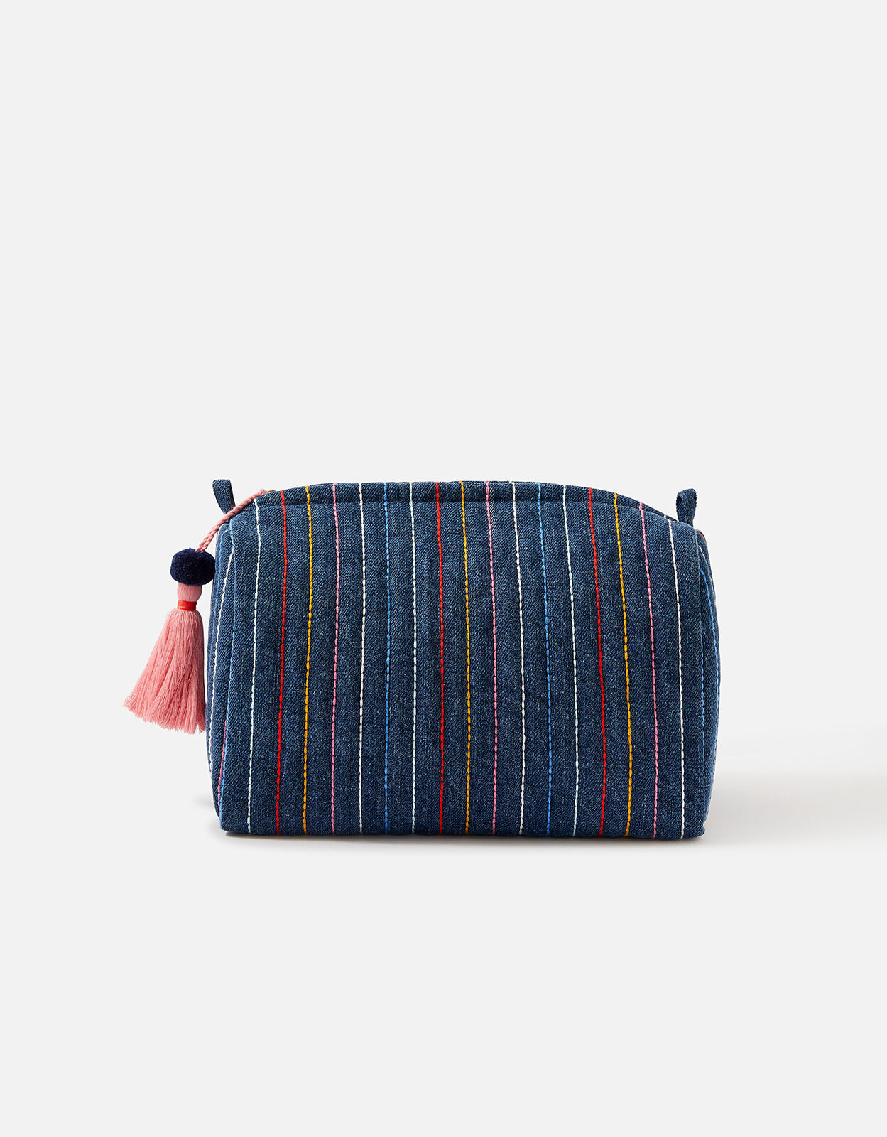 Rainbow Stitch Wash Bag