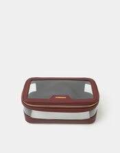 Clear Travel Make-up Bag, , large
